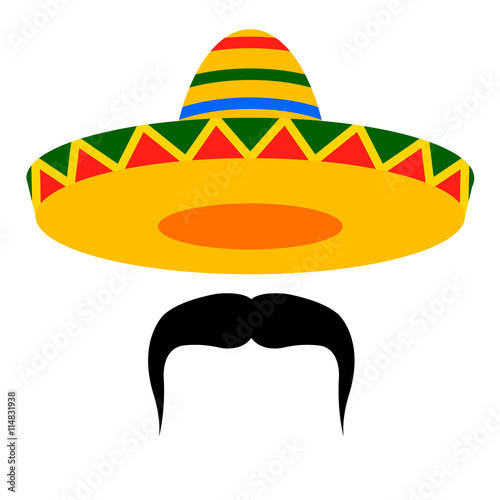 sombrero moustache