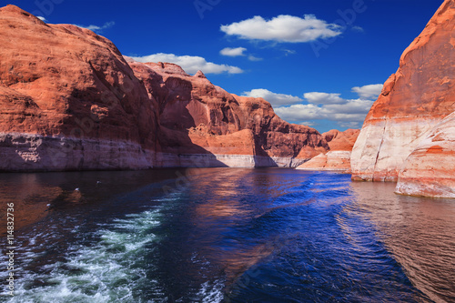 Lake Powell on  river Colorado