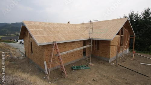 time-lapse house being built from start to finish