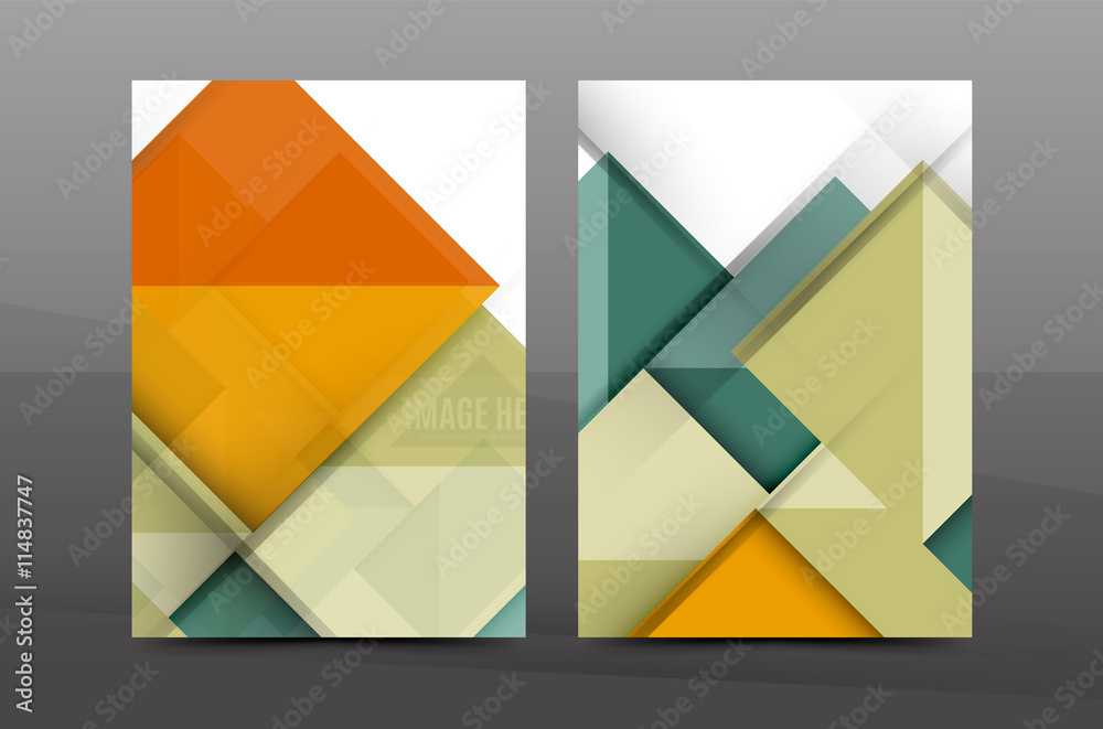Geometric abstract background Geometric abstract background