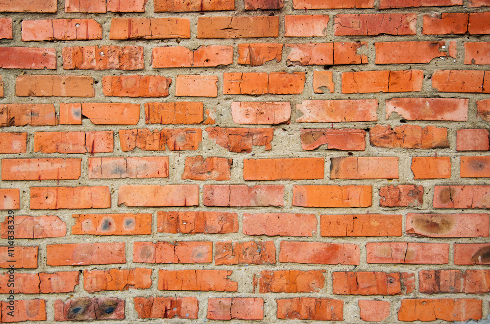 Fototapeta premium Old grunge brick wall background