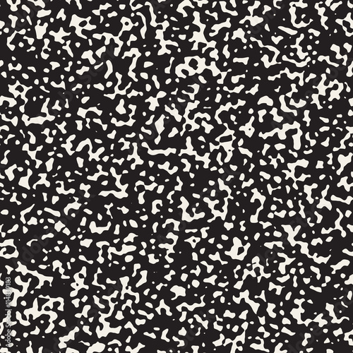 Vector Seamless Black And White Noise Grunge Abstract Texture