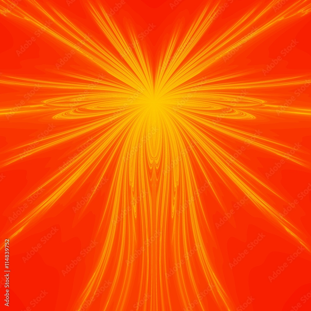 Obraz premium Colored fractal background