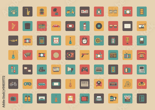 all retro gadget icon