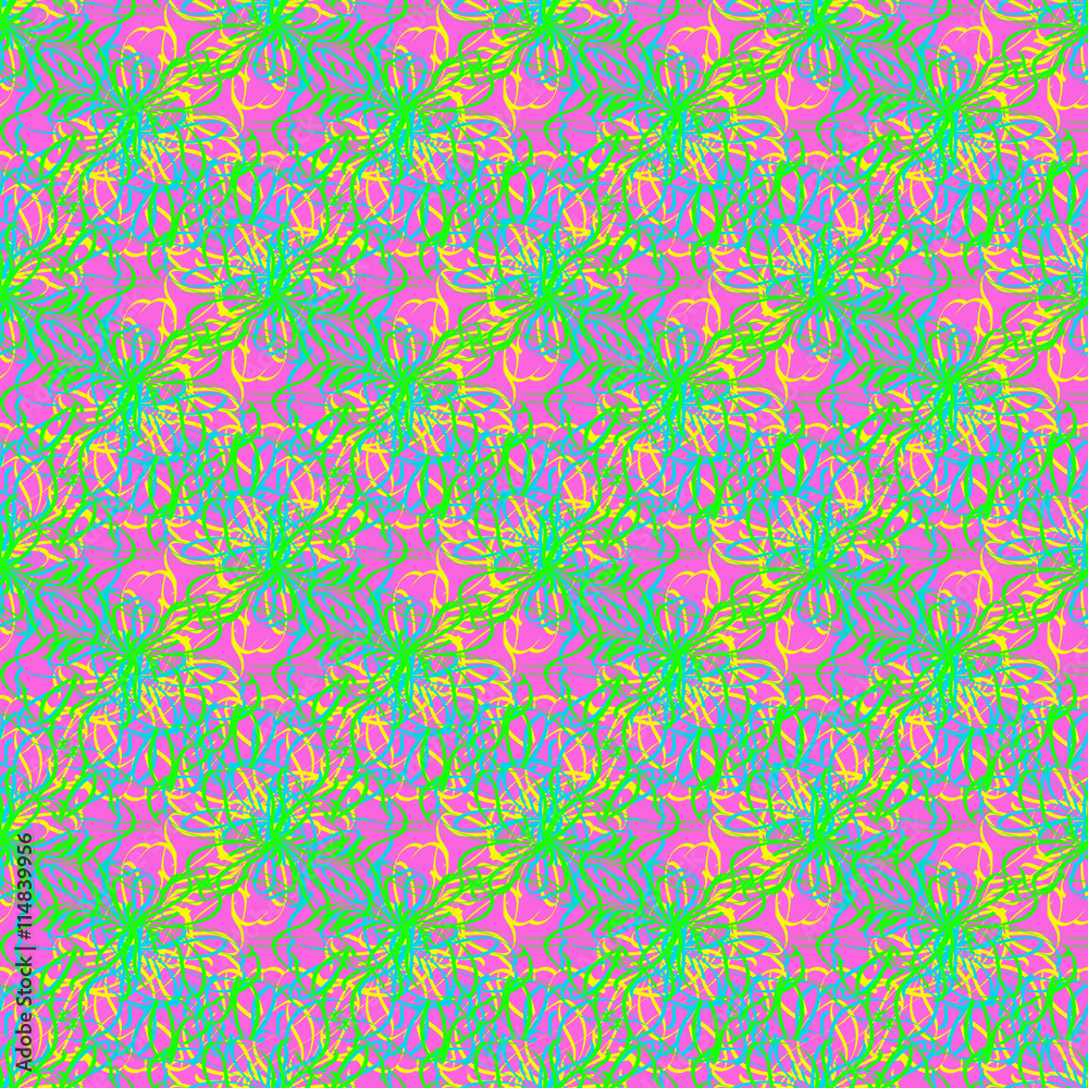 Multicolor thin line abstract bright seamless pattern Multicolor thin line abstract bright seamless pattern