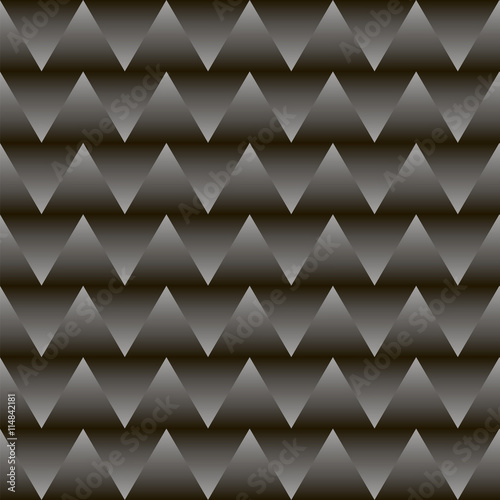 Seamless pattern of triangl...