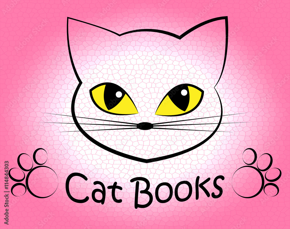 Cat Books Shows Pets Knowledge And Information