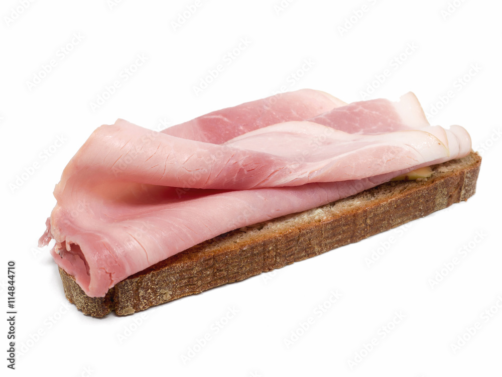 Schinkenbrot StockFoto Adobe Stock