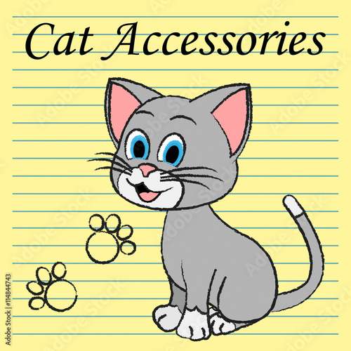 Cat Accessories Means Pets Pedigree And Felines © Stuart Miles