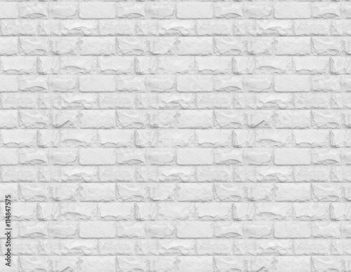 Seamless pattern of a light gray stone wall 