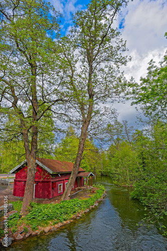 Old wooden house