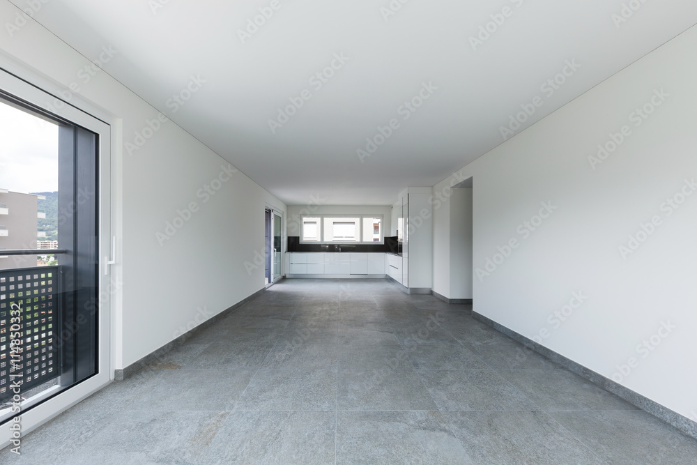 Obraz premium Interior of empty apartment