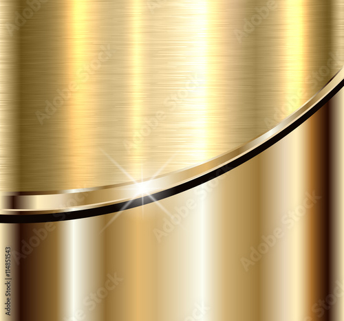 Background elegant gold metal texture