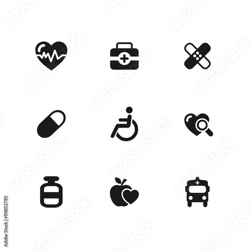 Icons Medizin