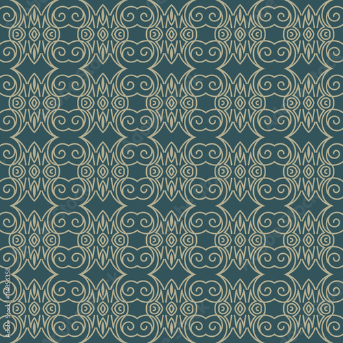 Vector damask seamless pattern background. Elegant luxury texture for wallpapers, backgrounds and page fill