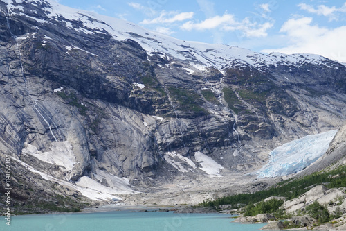 Jostedal glacier, Norway photo