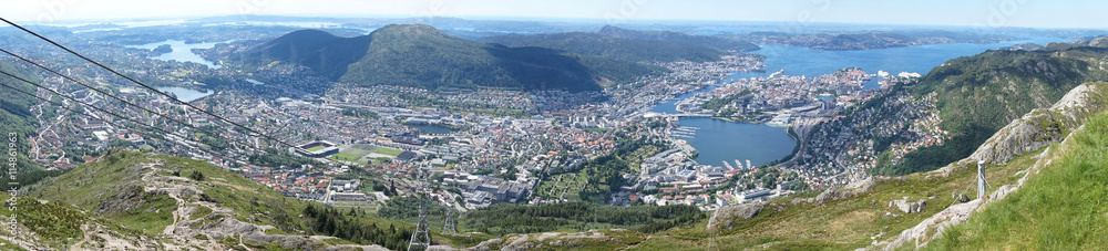 Bergen, Norway - panorama