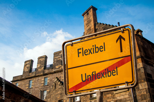 Schild 114 - Flexibel