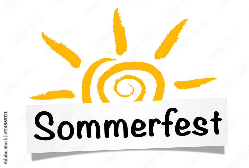 sommerfest-stock-vektorgrafik-adobe-stock