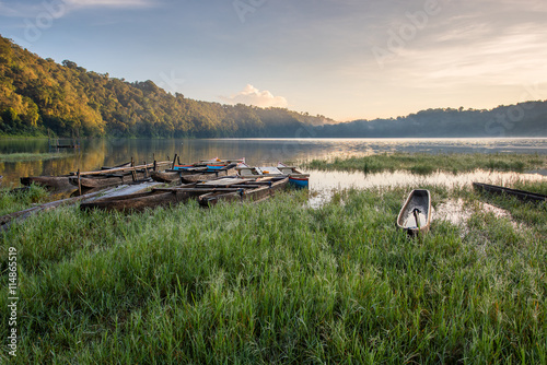 Sunrise at Danau Tamblingan photo