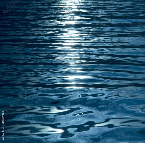 Blue, turquoise, wavy water background