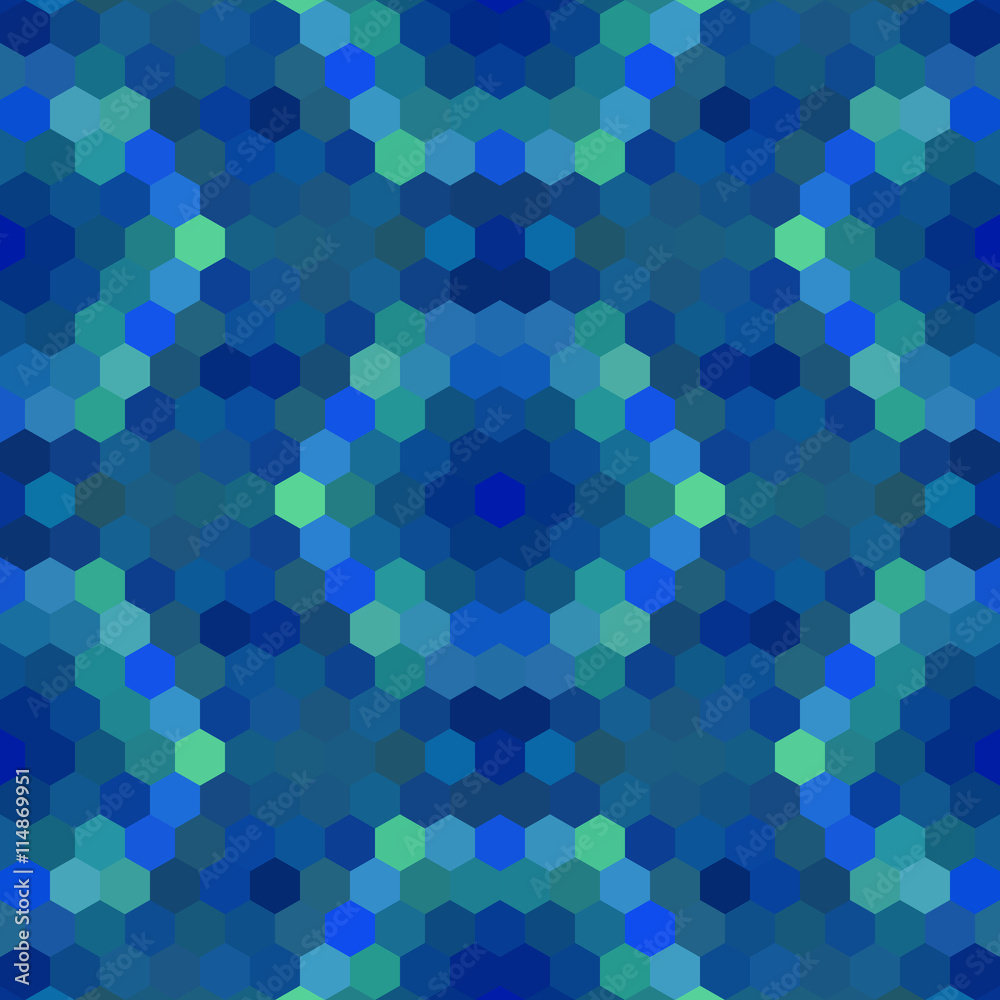 Kaleidoscopic low poly hexagon style vector mosaic background Kaleidoscopic low poly hexagon style vector mosaic background