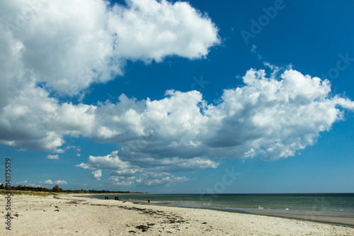 Marielyst beach in Denmark