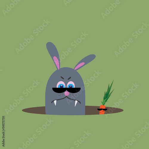 hungry rabbit