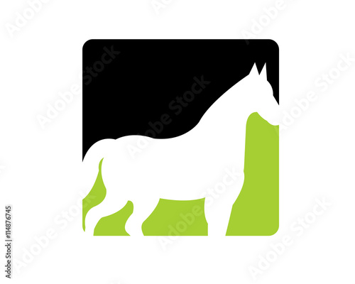 Animal Horse Logo Icon Vector