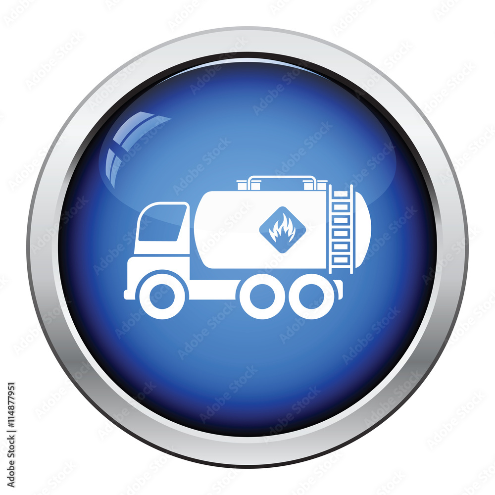 Fuel tank truck icon