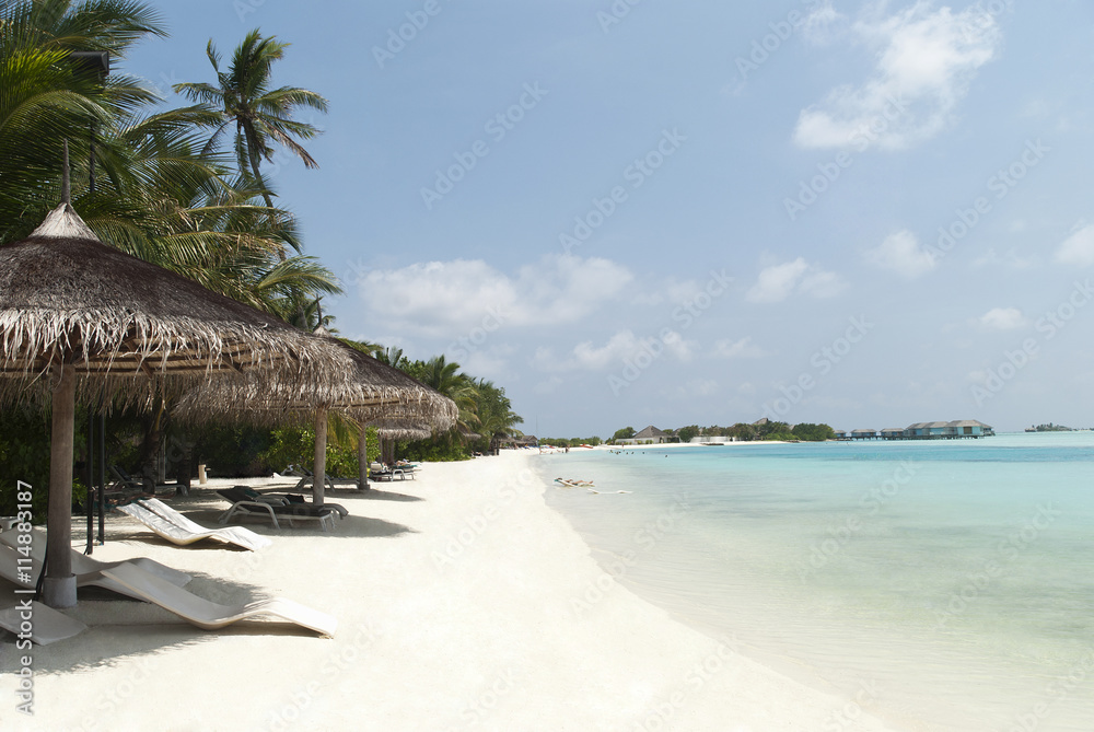 Landscape, Maldives islands