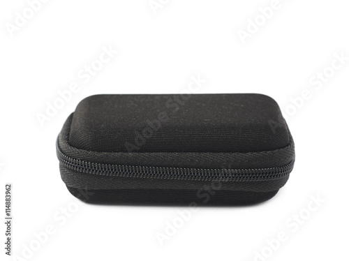 Small rectangular protection case isolated