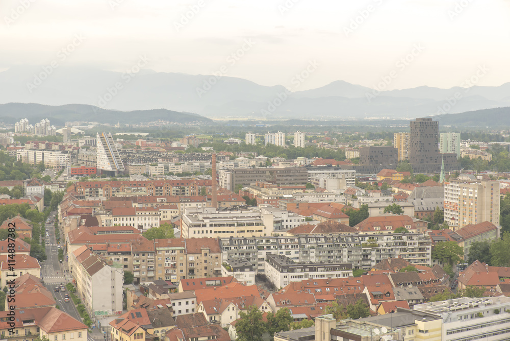 Ljubljana cityscape