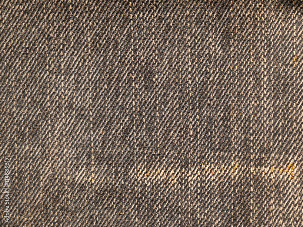 Texture of black jeans textile close up Texture of black jeans textile close up