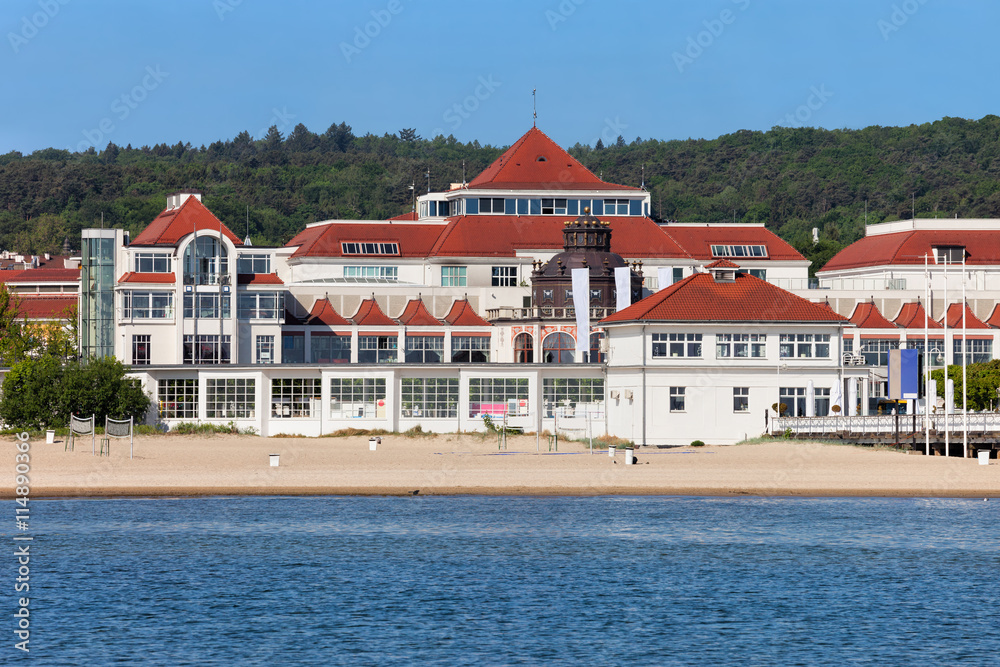 Obraz premium Beach in Resort Town of Sopot