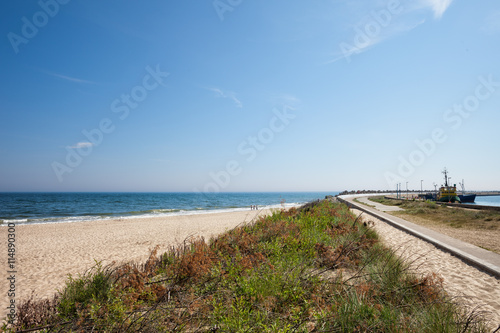 Baltic Sea Beach in Wladyslawowo