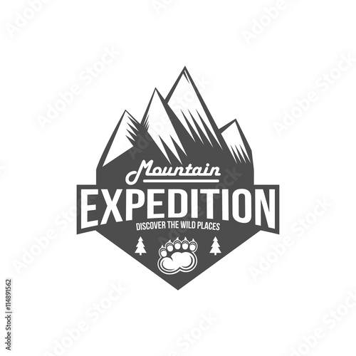 Wallpaper Mural Vintage mountain explorer labels Torontodigital.ca