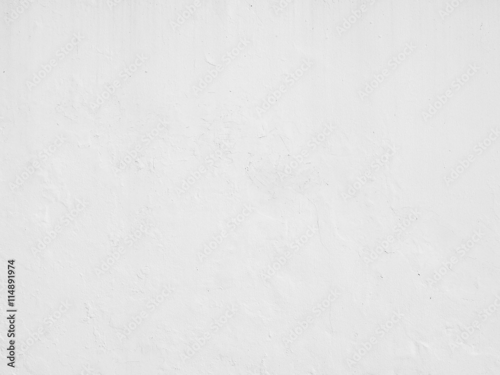 white cement plaster wall background