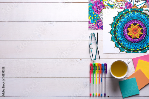 Adult coloring books, new stress relieving trend