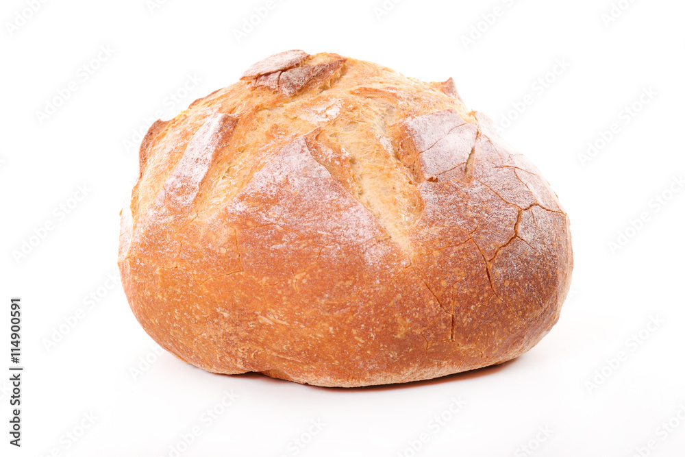 bread isolated on white bread isolated on white