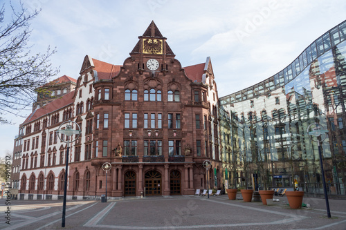 Altes Rathaus und Berswordt-Halle in Dortmund, Nordrhein-Westfalen