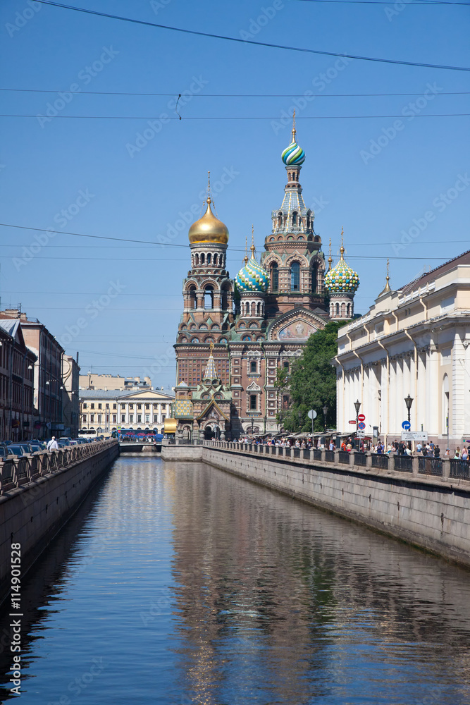 Church of the Resurrection (Church of the Savior on Blood). St. Petersburg
