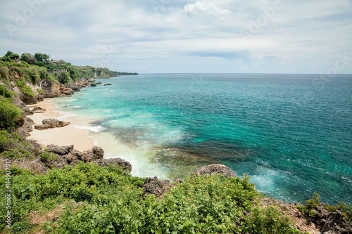 Fototapeta Naklejka Na Ścianę i Meble -  Holiday in Bali, Indonesia - Kubu Beach And Pantai Tengal Wangi