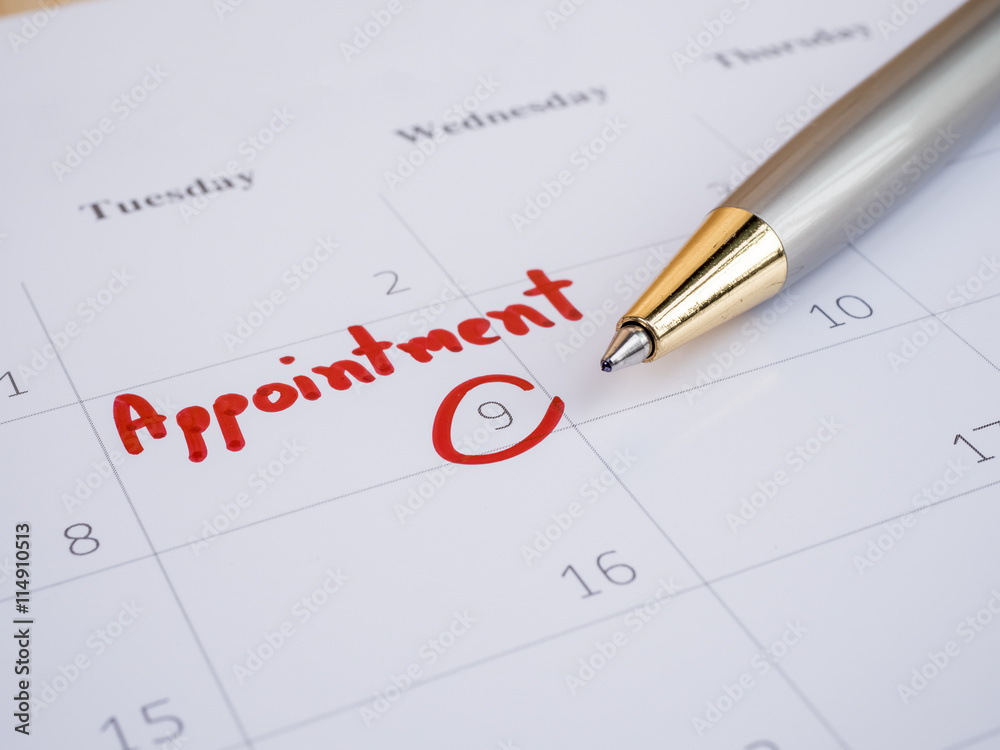 handwriting word appointment on calendar 2 handwriting word appointment on calendar 2