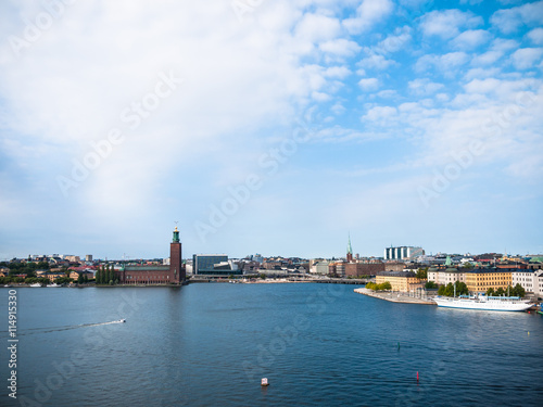 Cityscape of Stockholm