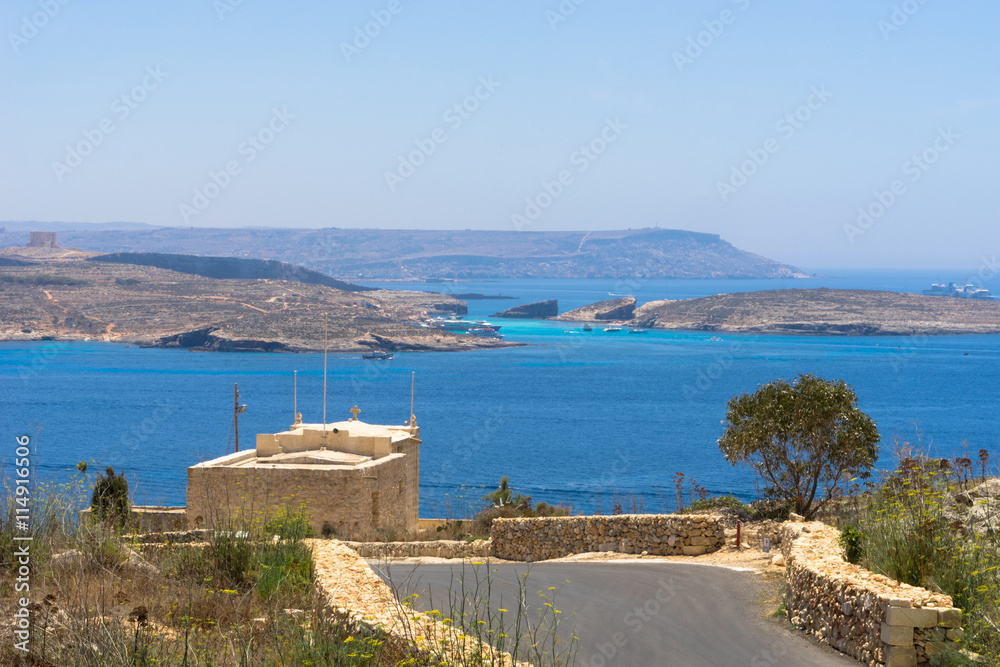 View towards the Blue Lagoon
View towards the Blue Lagoon in Comino, part of Malta