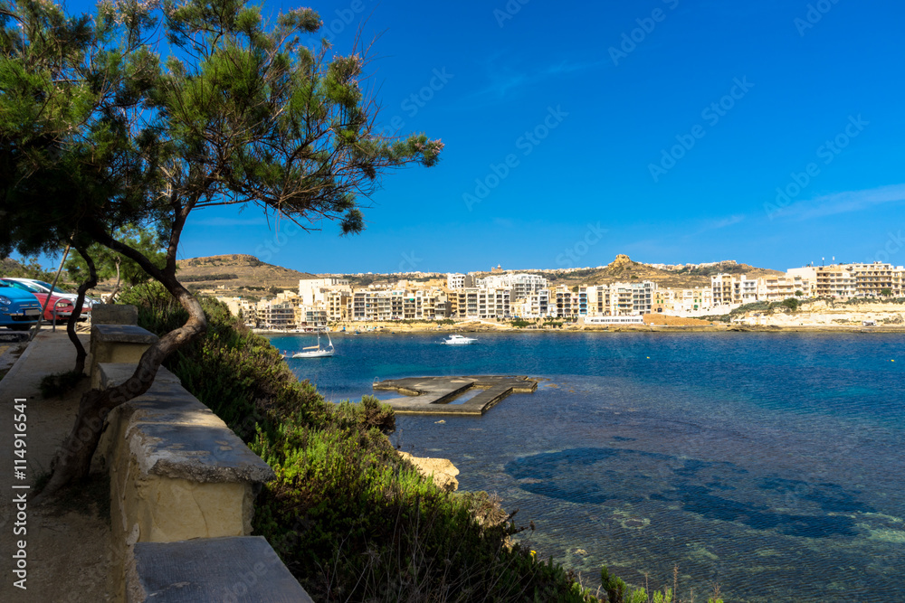 Marsalforn
Marsalforn (Marsa el-Forn) is a village on the north coast of Gozo, the second largest island of the Maltese archipelago