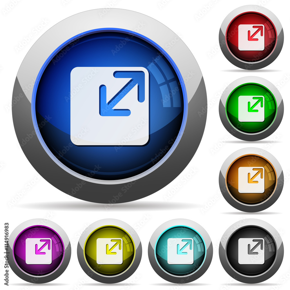 Resize window button set Resize window button set