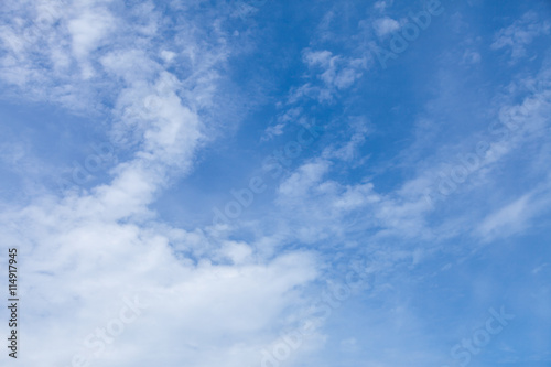 Blue sky with clouds background,  Beautiful clouds in the sky