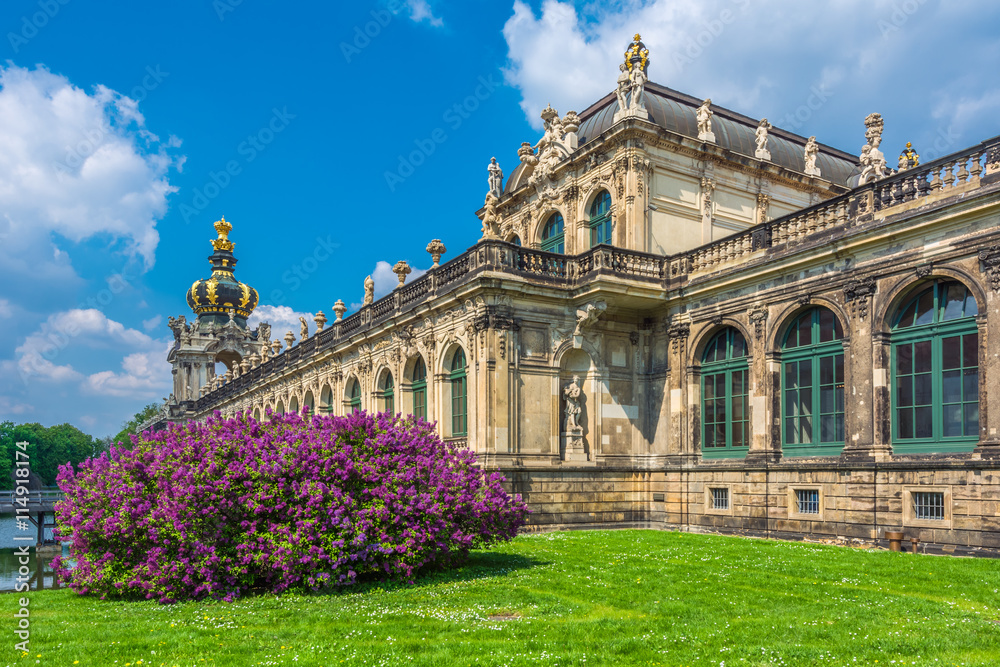 The famous Zwinger in Dresden, Germany